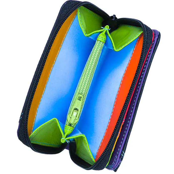 Women Mywalit Zip Around Wallets|Women Wallets|Small Zip Wallet Black Pace