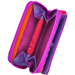 Women Mywalit Zip Around Wallets|Women Wallets|Small Zip Wallet Sangria Multi