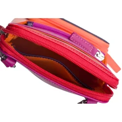 Mywalit Travel Organisers|Travel Tri-Zip Crossbody Sangria Multi
