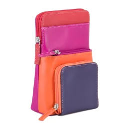 Mywalit Travel Organisers|Travel Tri-Zip Crossbody Sangria Multi