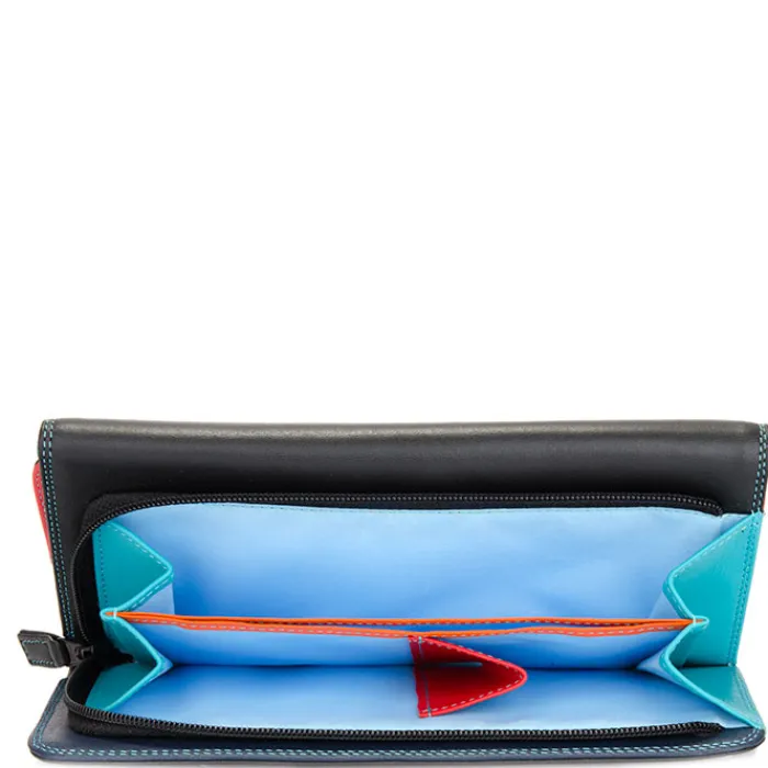 Women Mywalit Women Wallets|Tri-fold Zip Wallet Black Pace