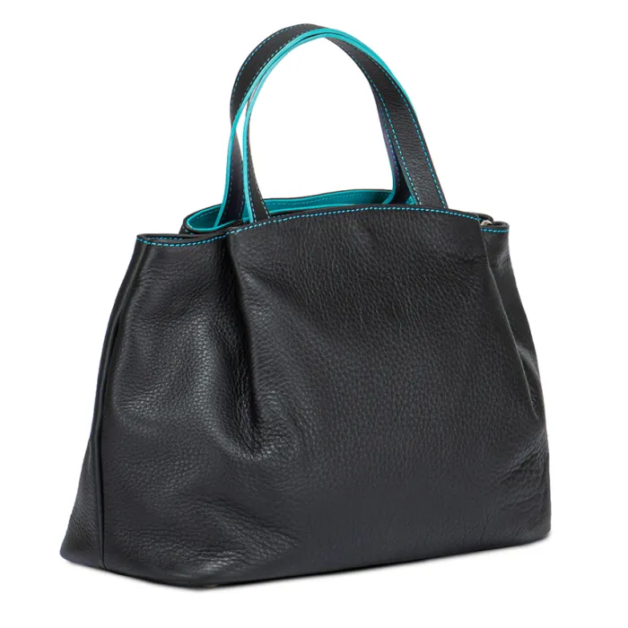 Women Mywalit Multiways Bags|Grab Handle Bags|Verona Medium Grab Handle Black Pace