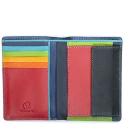 Mywalit Men Wallets|Vertical BiFold Wallet with Coin Pocket Black Pace