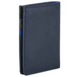 Mywalit Men Wallets|Vertical BiFold Wallet with Coin Pocket Midnight
