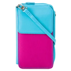 Women Mywalit Travel Organisers|Zip Around Wallets|Zip Round Multi Purse with Shoulder Strap Liguria