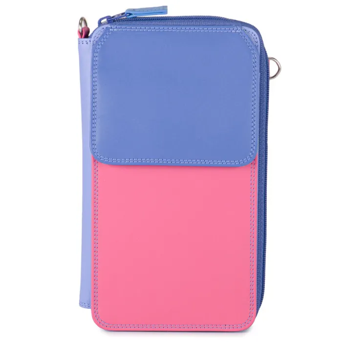 Women Mywalit Travel Organisers|Zip Around Wallets|Zip Round Multi Purse with Shoulder Strap Viola