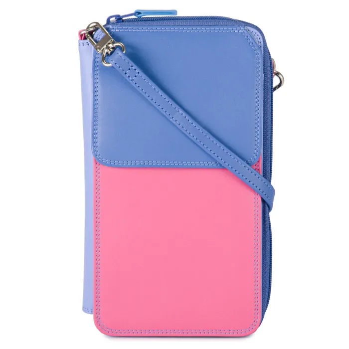 Women Mywalit Travel Organisers|Zip Around Wallets|Zip Round Multi Purse with Shoulder Strap Viola