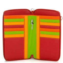 Women Mywalit Travel Organisers|Zip Around Wallets|Zip Round Multi Purse with Shoulder Strap Jamaica