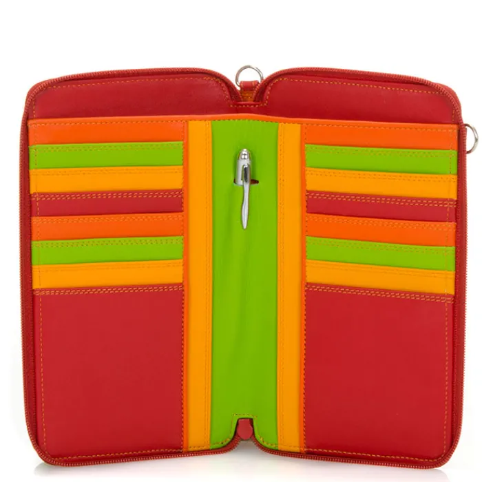Women Mywalit Travel Organisers|Zip Around Wallets|Zip Round Multi Purse with Shoulder Strap Jamaica