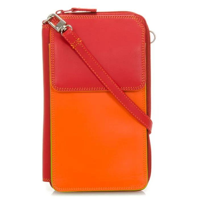 Women Mywalit Travel Organisers|Zip Around Wallets|Zip Round Multi Purse with Shoulder Strap Jamaica