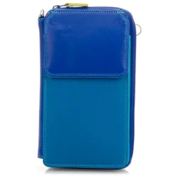 Women Mywalit Travel Organisers|Zip Around Wallets|Zip Round Multi Purse with Shoulder Strap Seascape