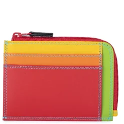Women Mywalit Coin Purses|Credit Card Holders|Zipped Coin Purse with C/C Holder Black Pace
