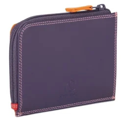 Women Mywalit Coin Purses|Credit Card Holders|Zipped Coin Purse with C/C Holder Sangria Multi