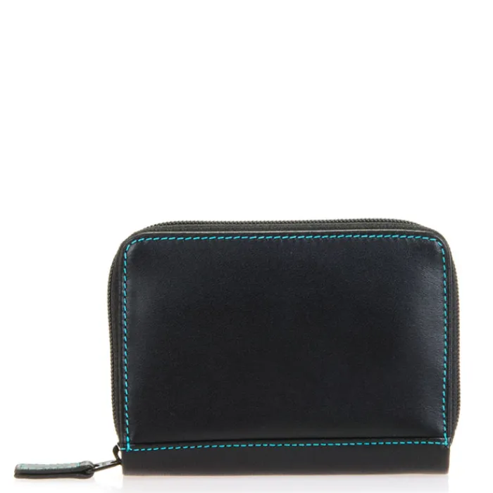 Women Mywalit Zip Around Wallets|Credit Card Holders|Zipped Credit Card Holder Black Pace