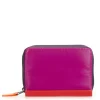Women Mywalit Zip Around Wallets|Credit Card Holders|Zipped Credit Card Holder Sangria Multi