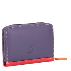 Women Mywalit Zip Around Wallets|Credit Card Holders|Zipped Credit Card Holder Sangria Multi