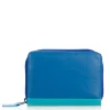 Women Mywalit Zip Around Wallets|Credit Card Holders|Zipped Credit Card Holder Seascape
